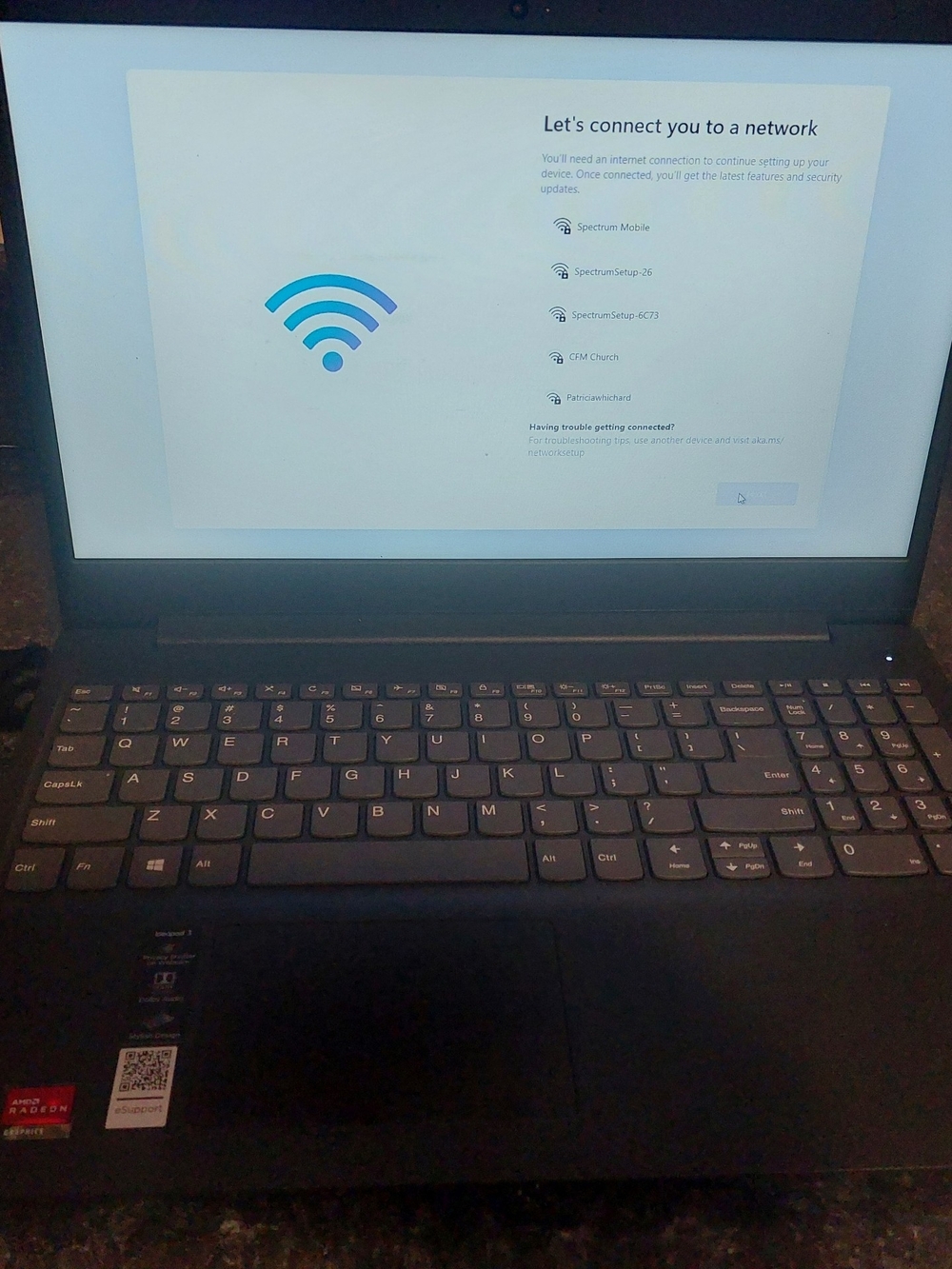 Lenovo IdeaPad 3 Laptop 15.6 HD Touchscreen